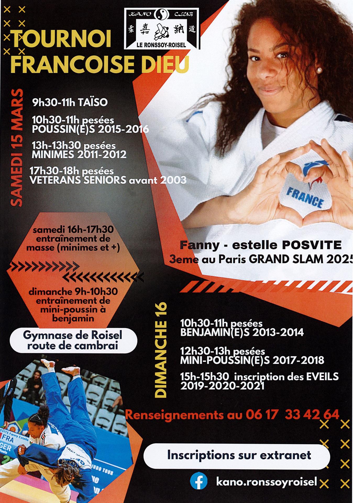 Tournoi de judo 15 mars 2025